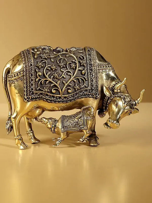 Kamdhenu Cow With Calf ( BUY 1 GET 1 FREE 😍)